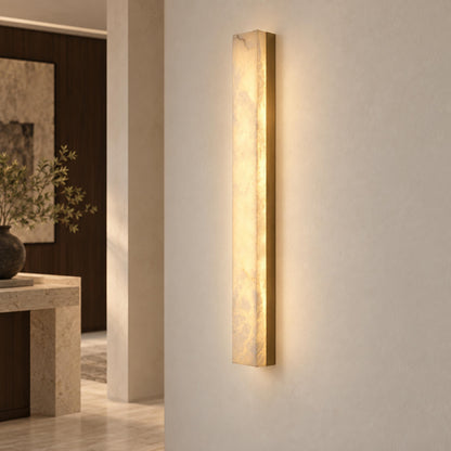 Alabaster Stone Wall Lamp LED Warm Sconce Wall Mounted