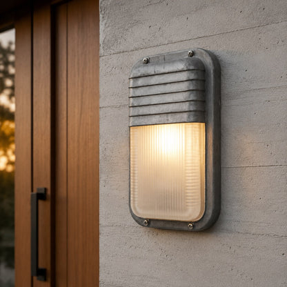 Modern Outdoor Wall Light Waterproof Aluminum LED Fixture for Patios Gardens Entryways