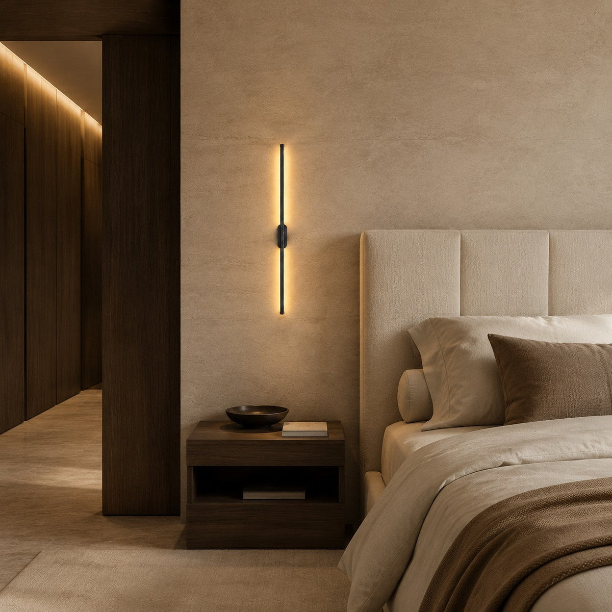 LED Tube Wall Sconce Wall Mounted Minimalist Light
