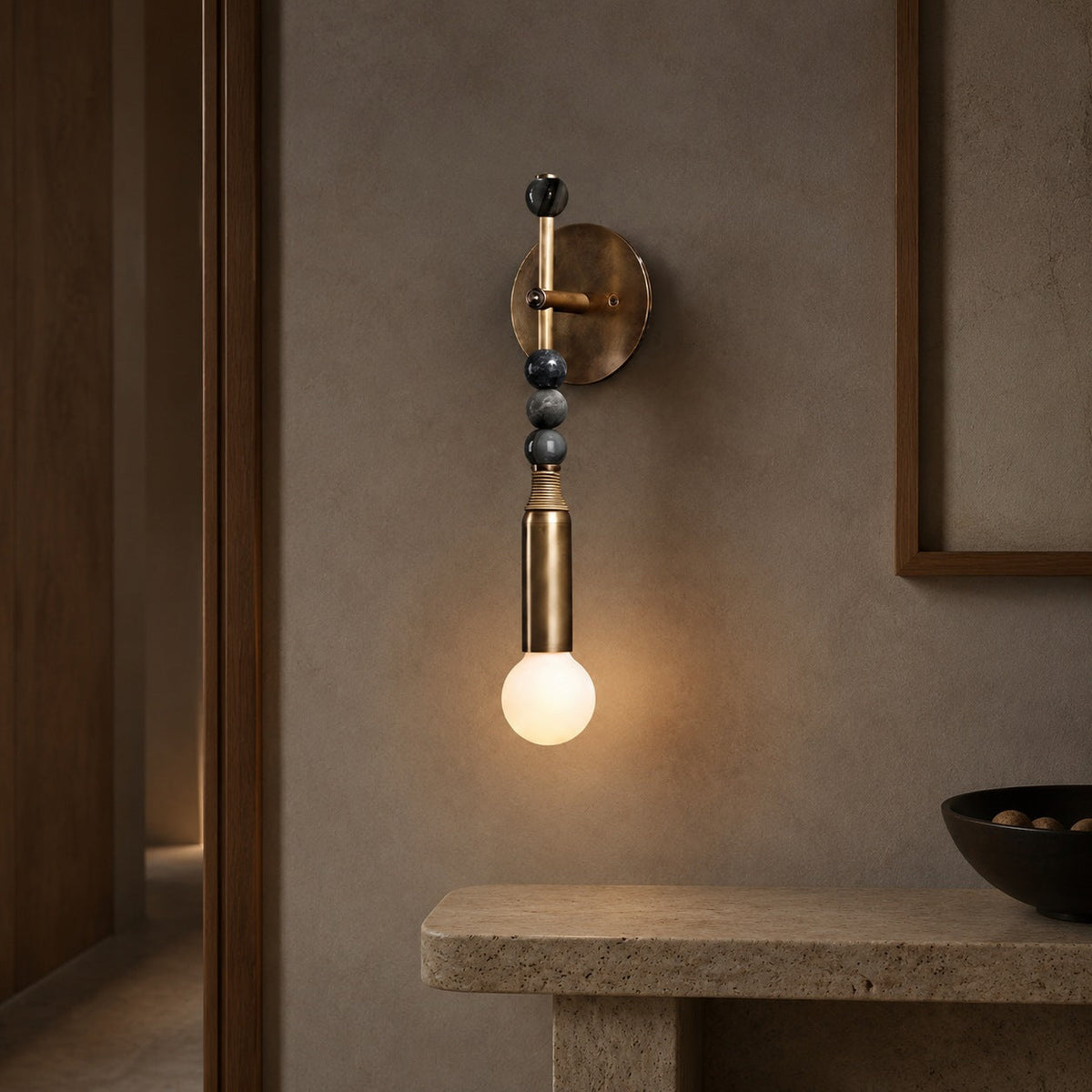 Slimline Adjustable Metal LED Wall Light
