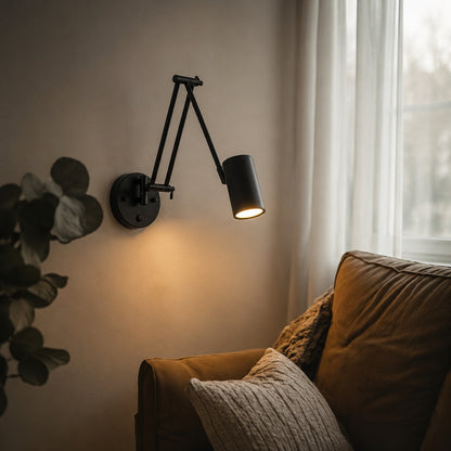 Industrial Wall Light Adjustable Sconce