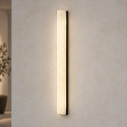 Alabaster Stone Wall Lamp LED Warm Sconce Wall Mounted