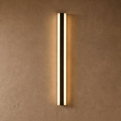 Modern Outdoor Wall Light Black Metal Wall Mounted LED Weatherproof Adjustable