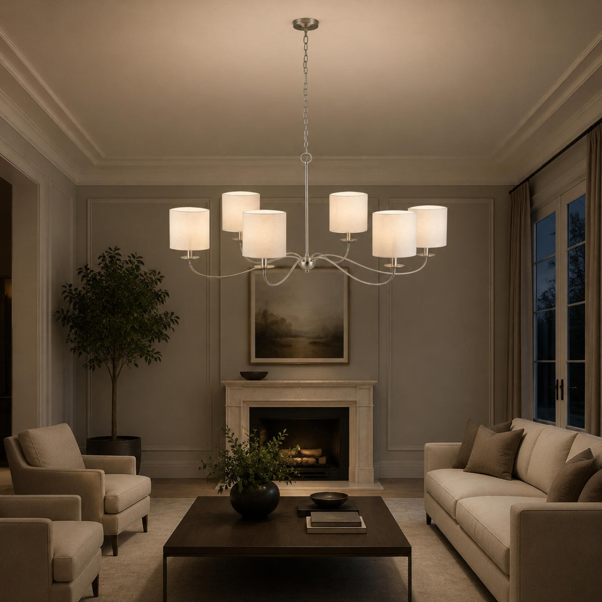 Industrial Chandelier Light Hanging Fixture