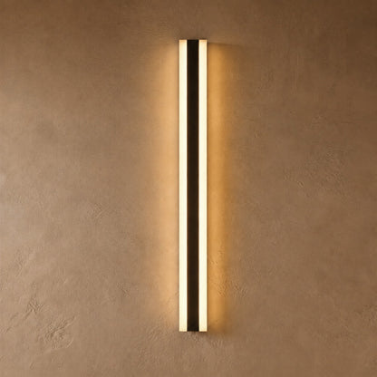 Modern Outdoor Wall Light Black Metal Wall Mounted LED Weatherproof Adjustable