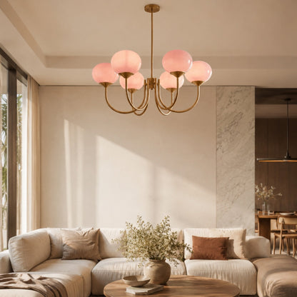 Sculptural Chandelier Pendant Light Fixture LED Hanging