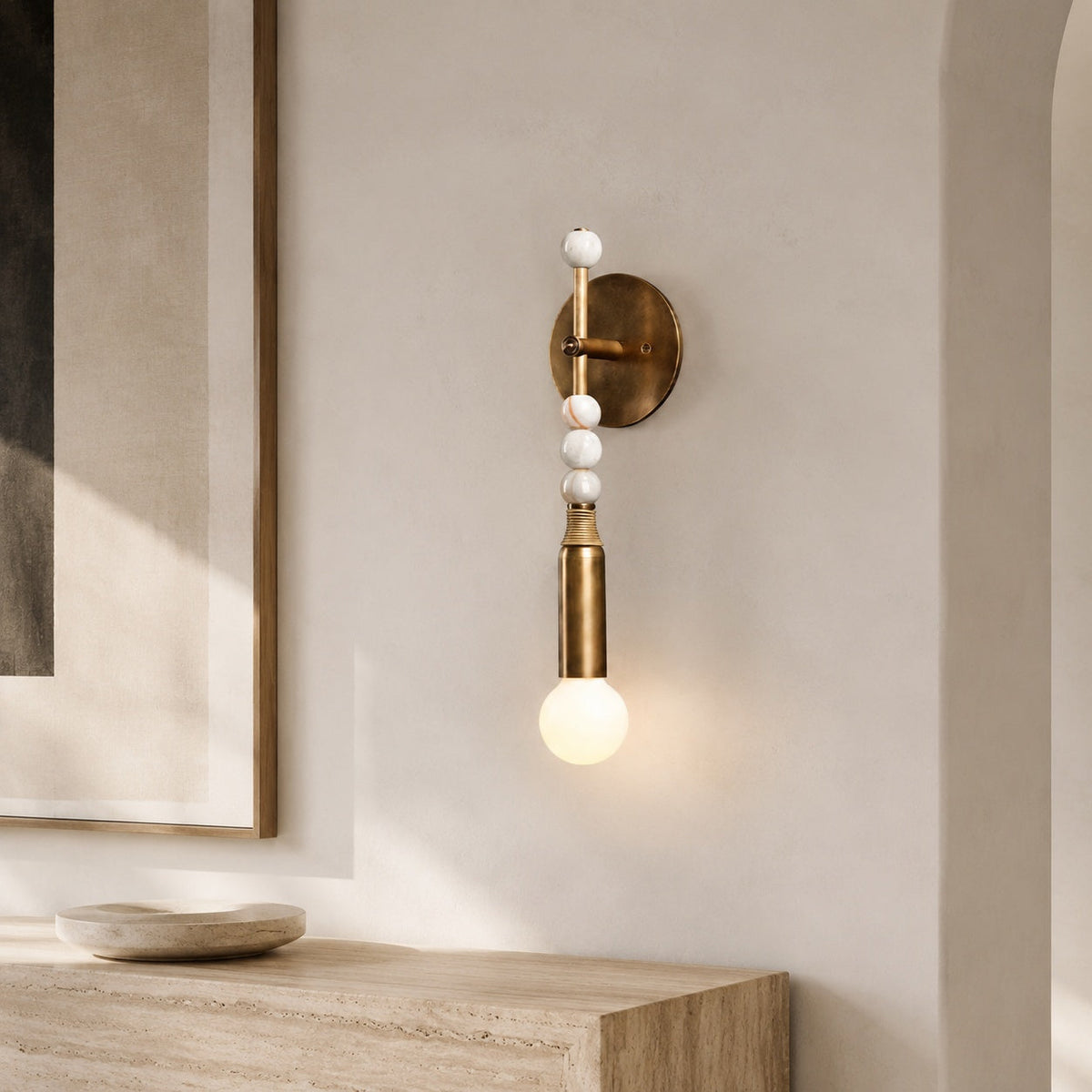 Slimline Adjustable Metal LED Wall Light