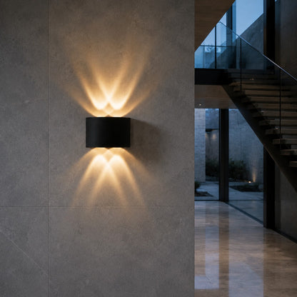 Waterproof Aluminium Up & Down Wall Light LED Outdoor