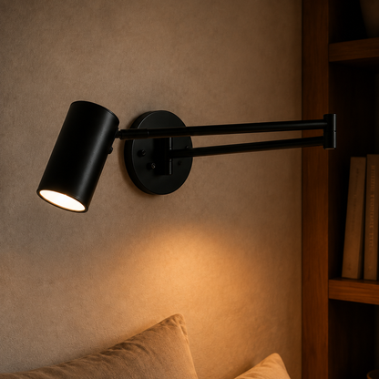 Industrial Wall Sconce Adjustable Arm LED Lighting