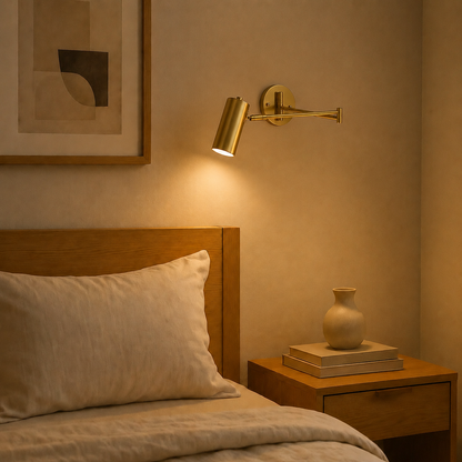 Industrial Wall Sconce Adjustable Arm LED Lighting