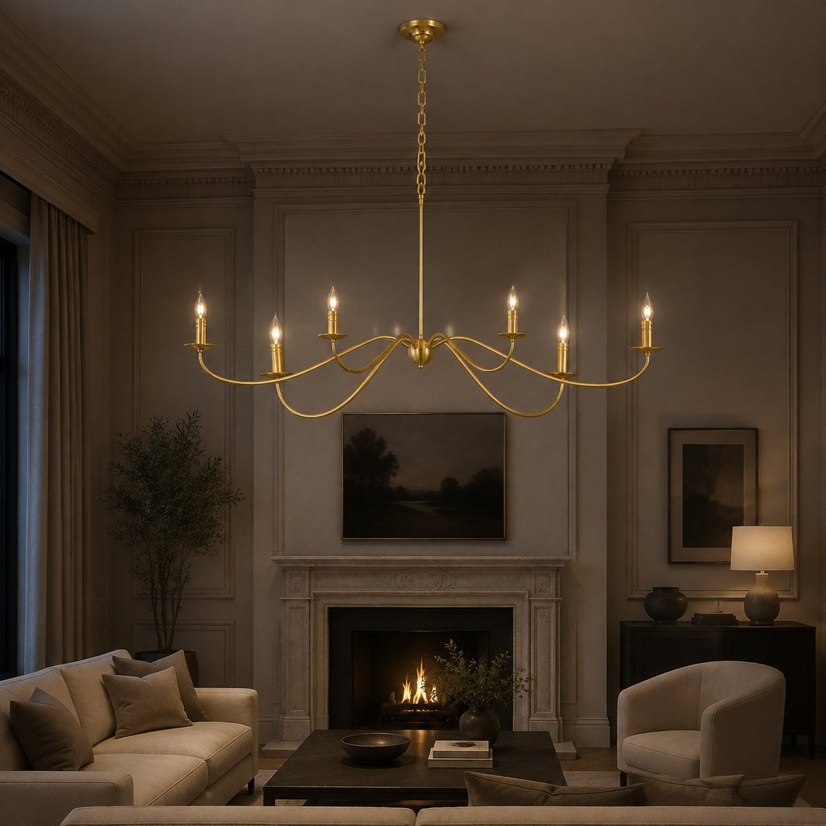 Industrial Chandelier Light Hanging Fixture
