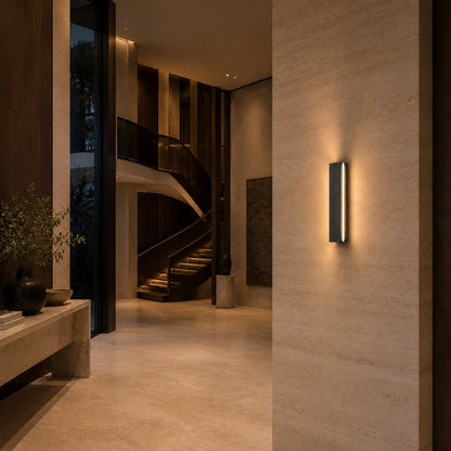 Minimalist Outdoor Wall Light Wall Mounted Aluminum LED
