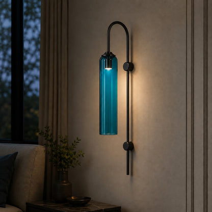 Glass Shade Wall Light Wall Mounted Dimmable LED Sconce