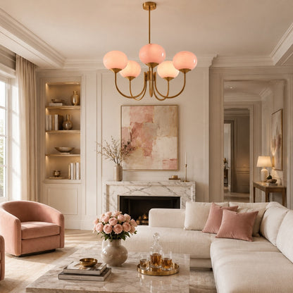 Sculptural Chandelier Pendant Light Fixture LED Hanging