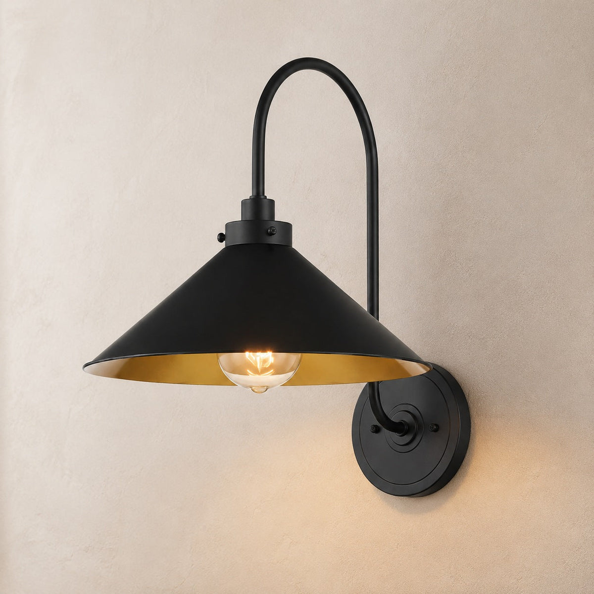 Oversized Adjustable Metal LED Wall Light