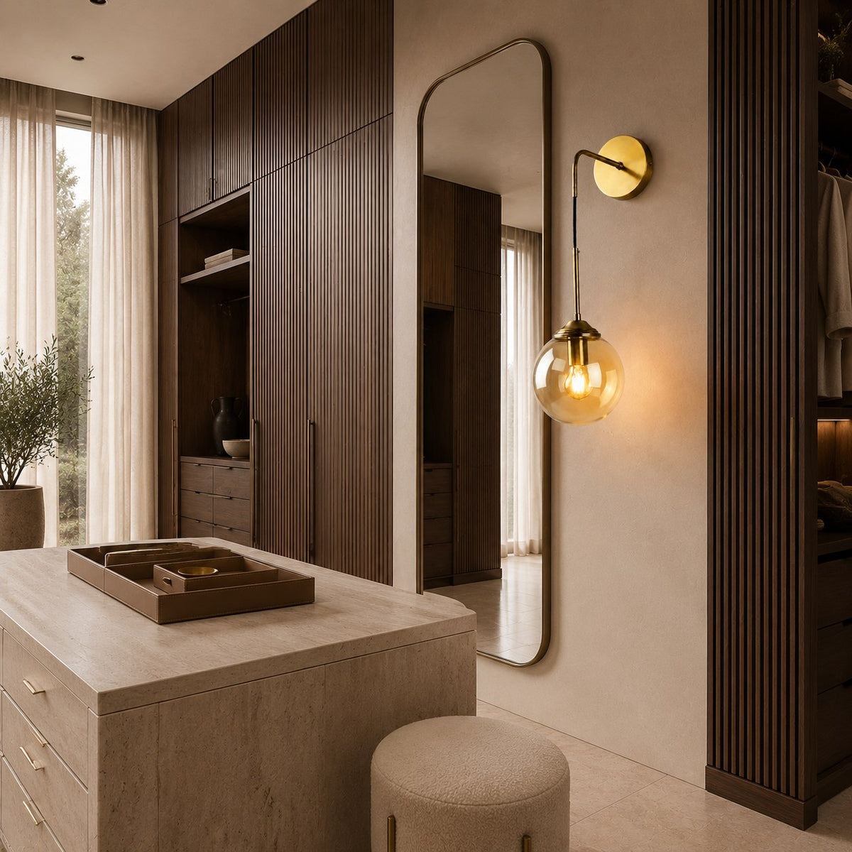 Minimalist Wall Sconce Wall Mounted LED Ambient Light