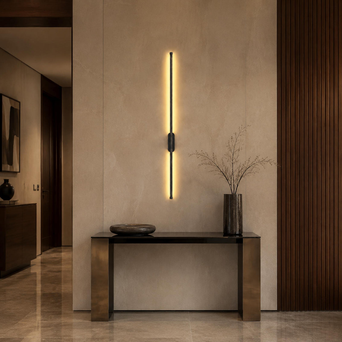 LED Tube Wall Sconce Wall Mounted Minimalist Light
