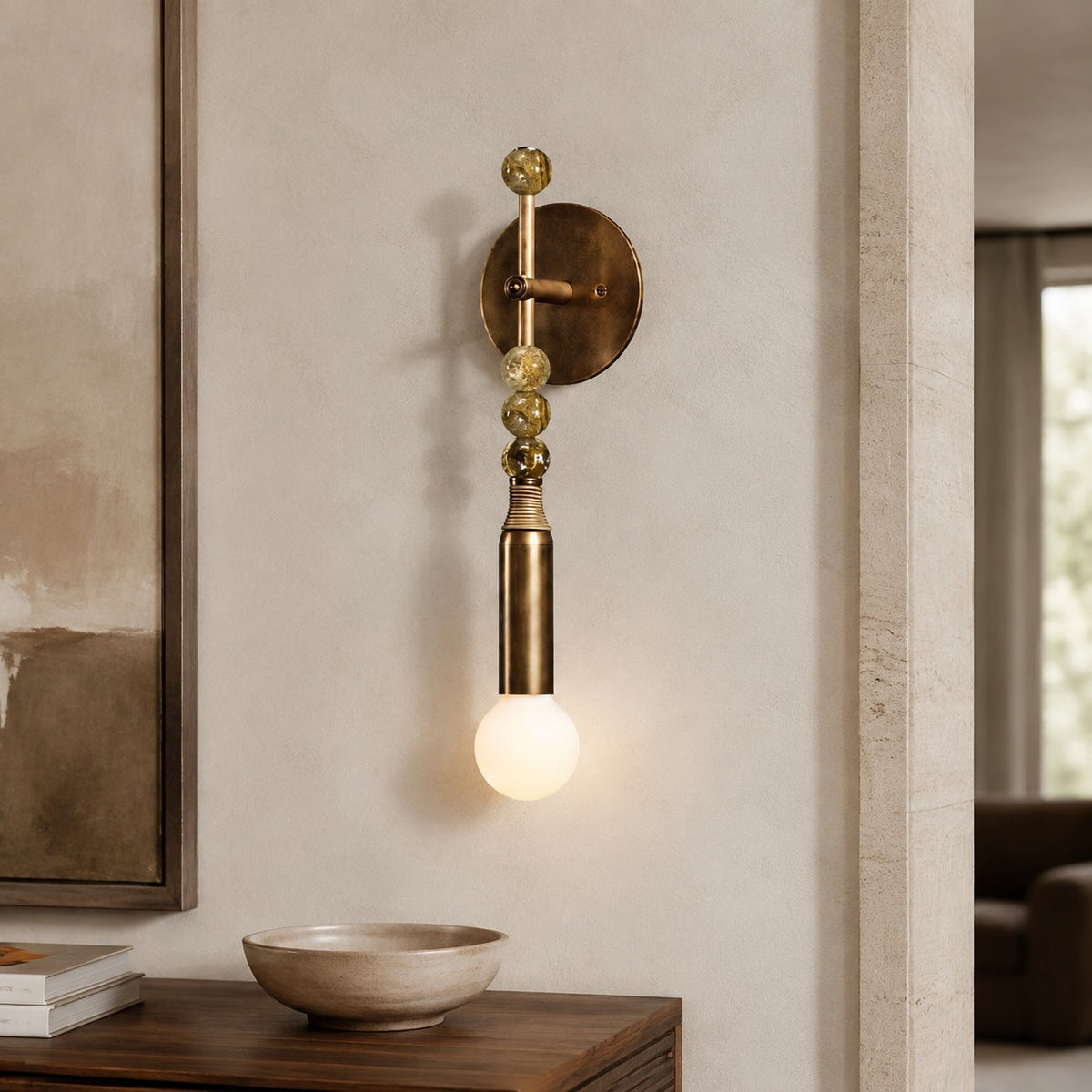 Slimline Adjustable Metal LED Wall Light