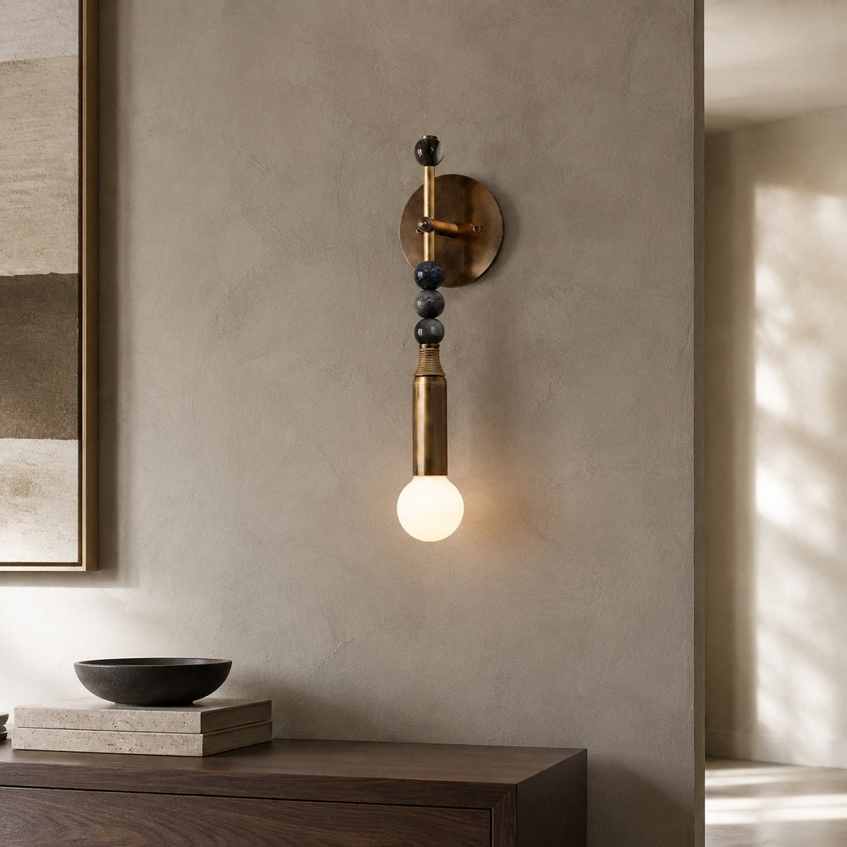 Slimline Adjustable Metal LED Wall Light