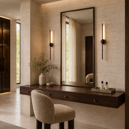 LED Tube Wall Sconce Wall Mounted Minimalist Light