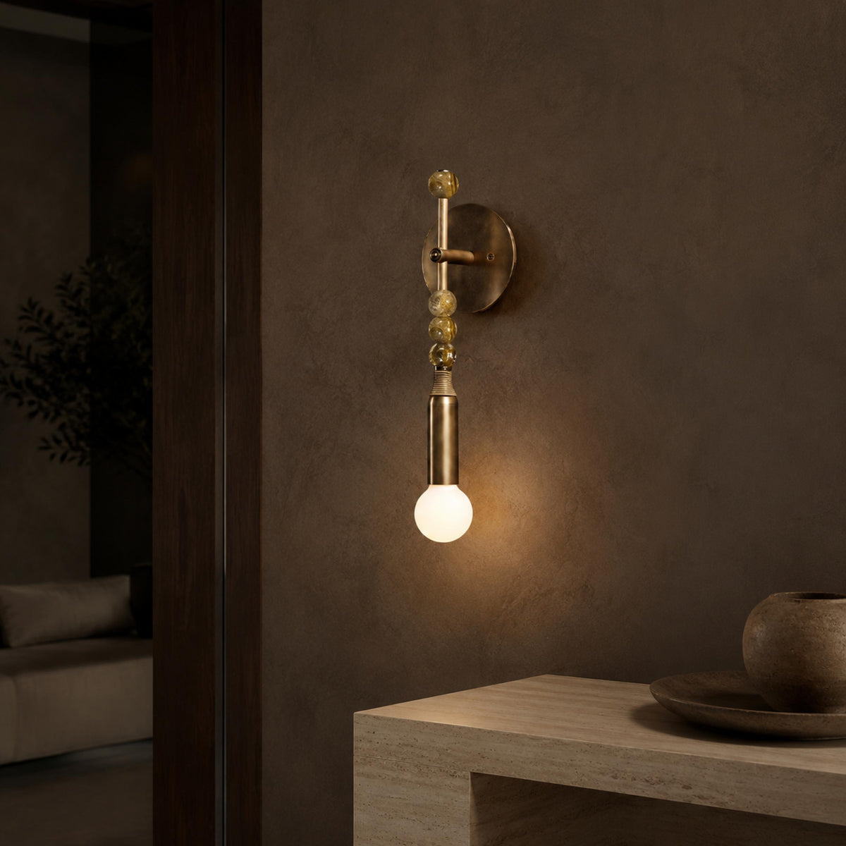 Slimline Adjustable Metal LED Wall Light