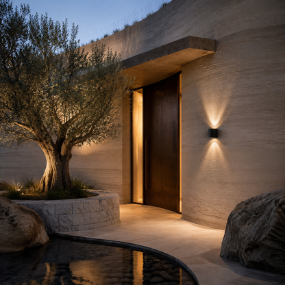 Waterproof Aluminium Up & Down Wall Light LED Outdoor