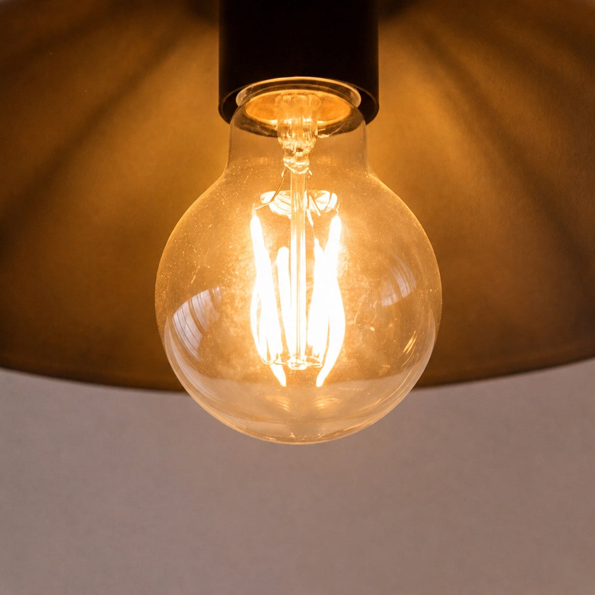 Aluminium & Brass Adjustable LED Flush Mount Ceiling Light 3 or 6 Light