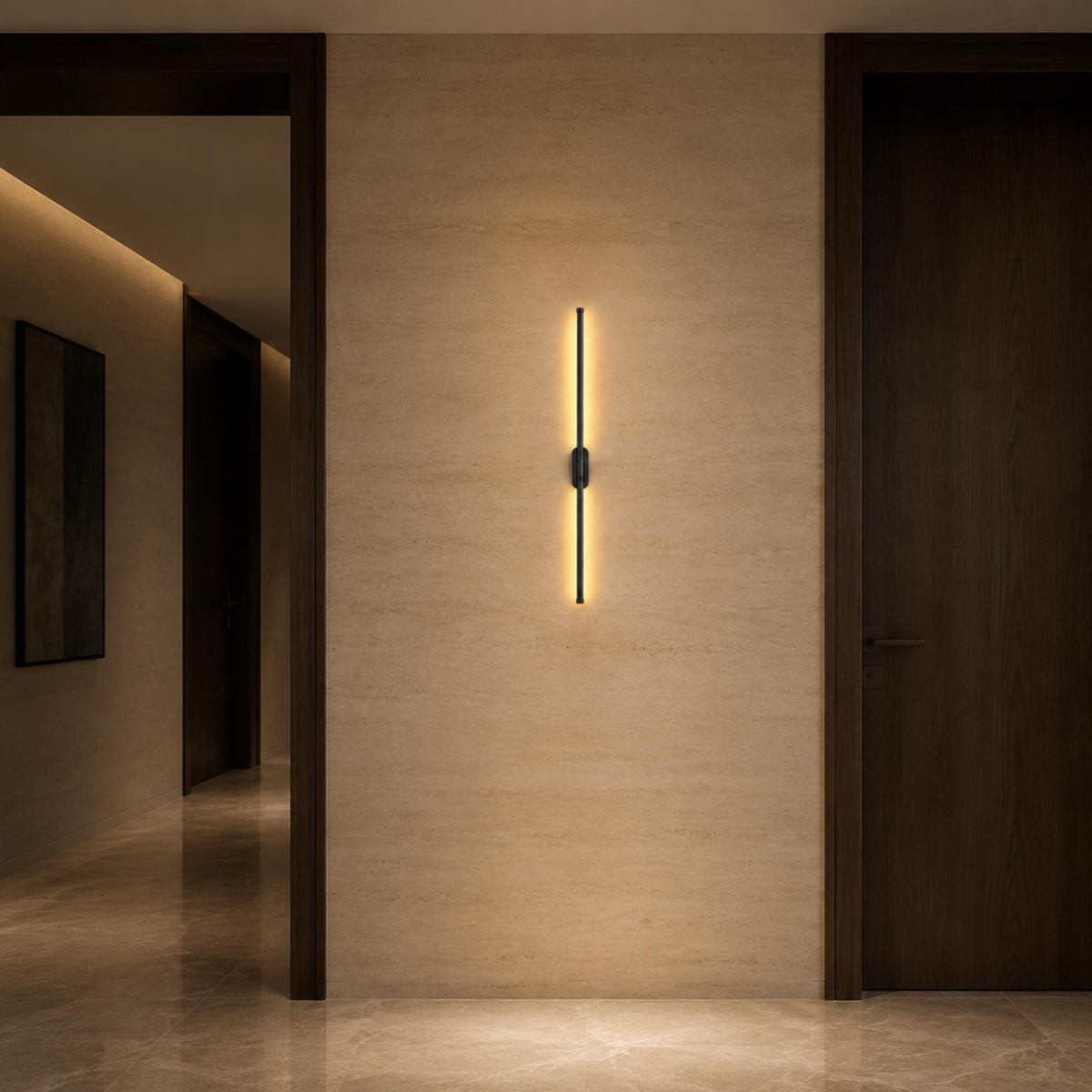 LED Tube Wall Sconce Wall Mounted Minimalist Light