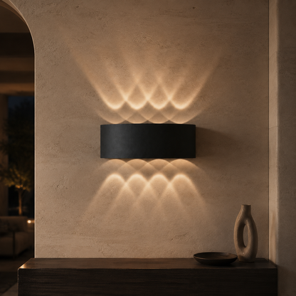 Waterproof Aluminium Up & Down Wall Light LED Outdoor