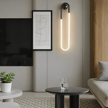 Brass Column Dimmable LED Wall Sconce