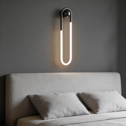 Brass Column Dimmable LED Wall Sconce