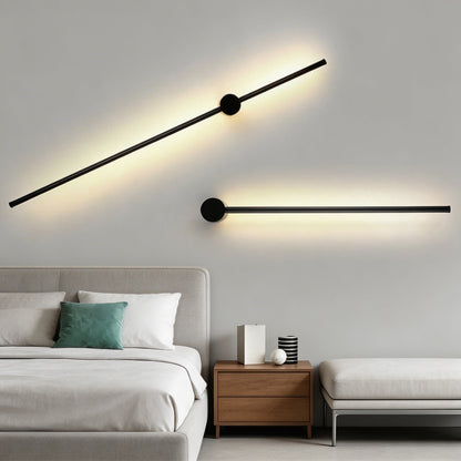 Ultra-Thin Linear Aluminium Wall Light Dimmable LED