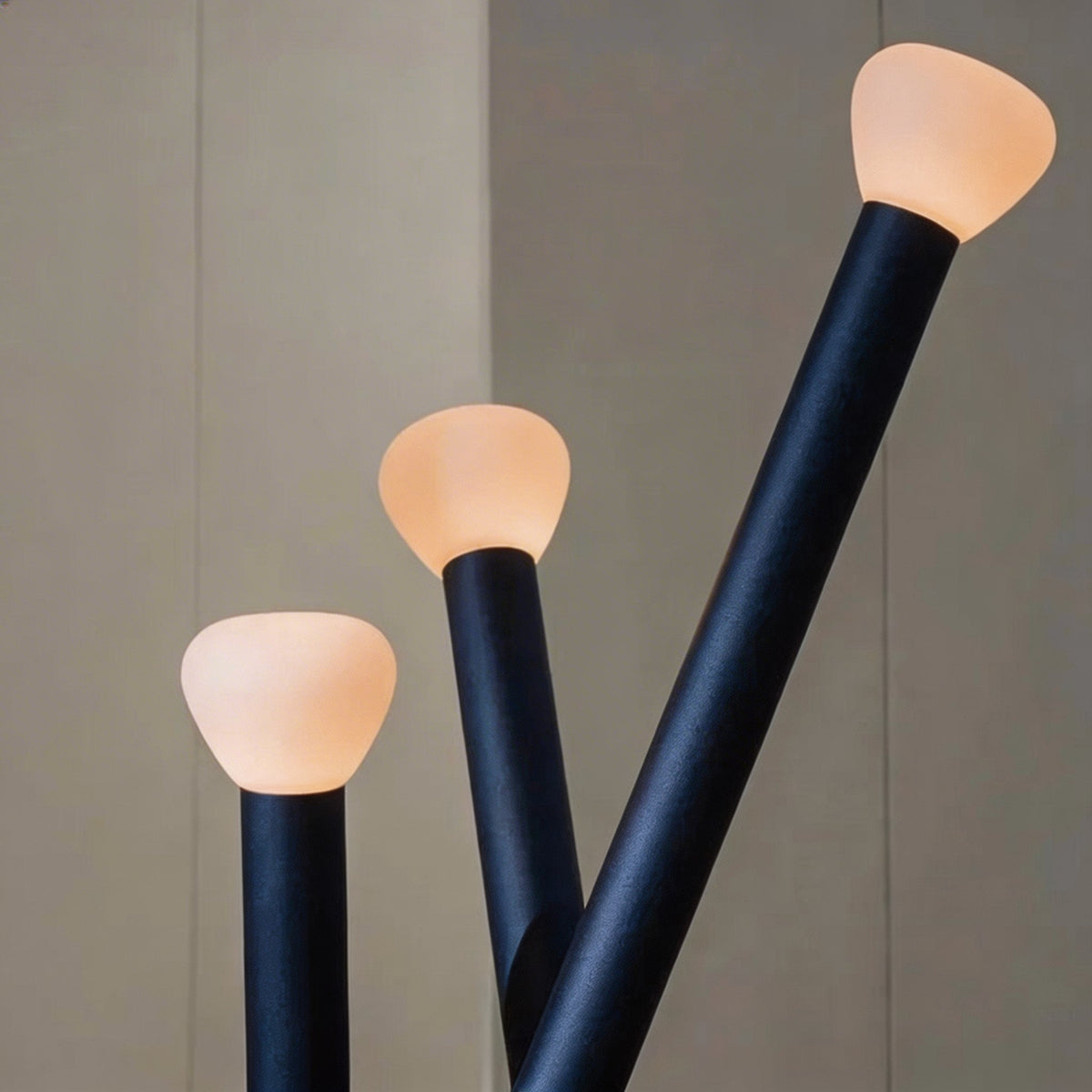 Nordic Minimalist Floor Lamp Black Adjustable LED