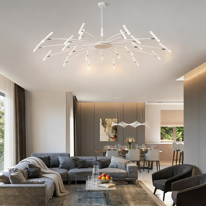 Adjustable Metal Chandelier G9 LED Hanging Light