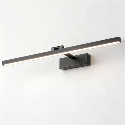 Rotatable Bath Bar LED Vanity Light 60–80cm Black or White Metal & Acrylic