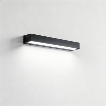 Modern Outdoor Wall Light Linear Mount Waterproof Aluminum LED Adjustable Color Temperature
