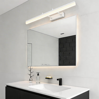 Extendable Dual-Rod LED Vanity Light Bar Stainless Steel 41–80cm 3-Colour