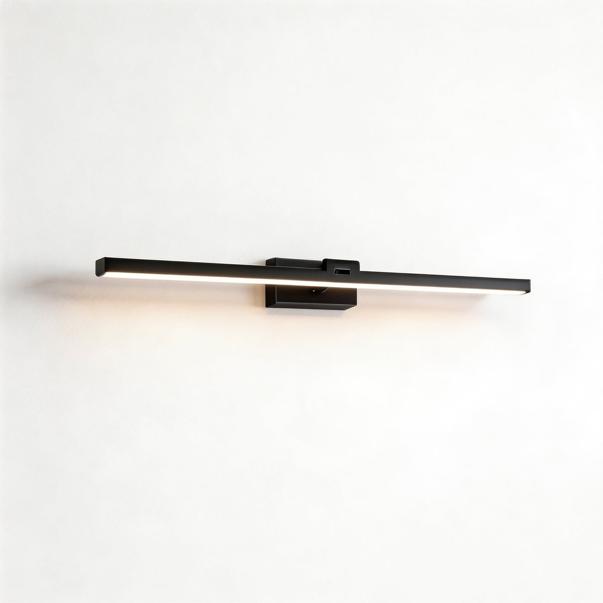 Copper Rotating LED Vanity Light Bar 60–100cm Linear Acrylic Mirror Light
