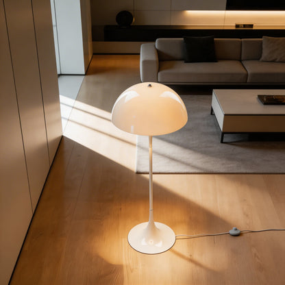 Mushroom Acrylic Floor Lamp White LED Ambient Light