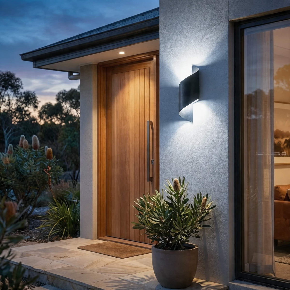 Dual-Sided Outdoor Wall Light Waterproof LED Up Down