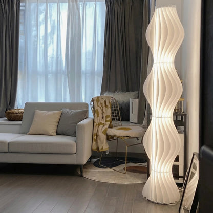 Nordic Acrylic Floor Lamp Remote LED Adjustable 69in