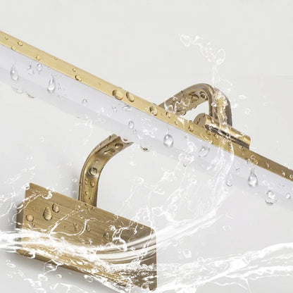 Metal & Glass LED Wall Light 12W 3000K 43–57cm Kitchen & Living Room