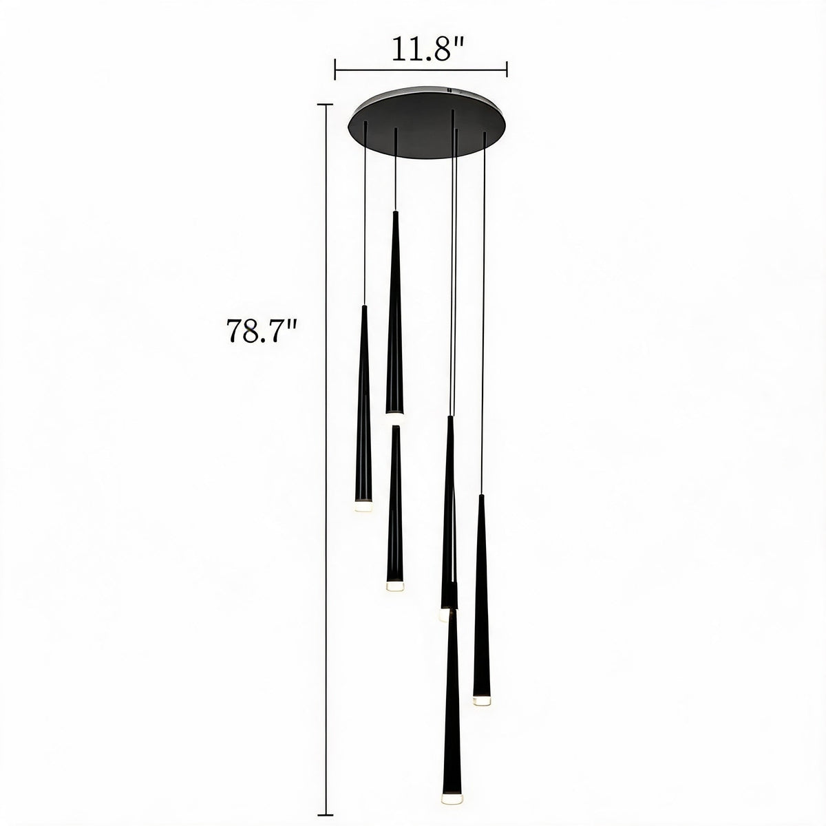 Nordic Iron Acrylic Ceiling Light Flush Mount Dimmable LED 6-68