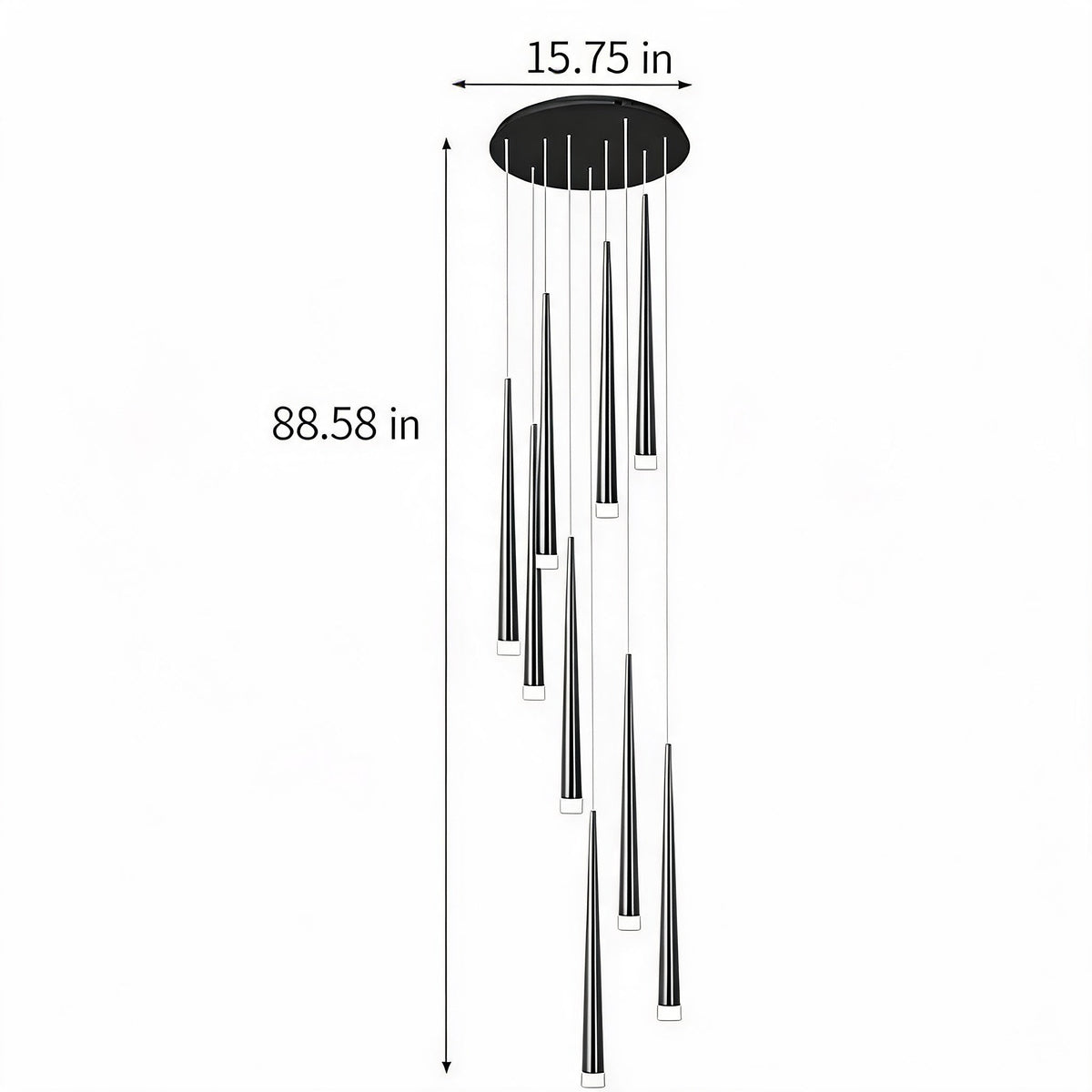 Nordic Iron Acrylic Ceiling Light Flush Mount Dimmable LED 6-68