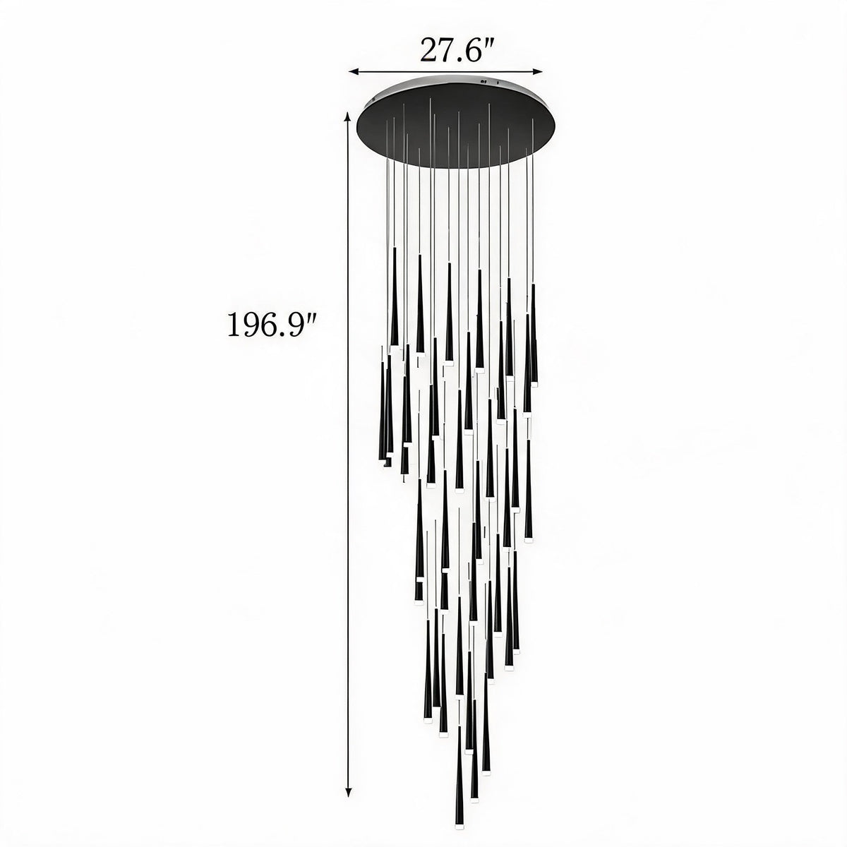 Nordic Iron Acrylic Ceiling Light Flush Mount Dimmable LED 6-68