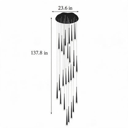 Nordic Iron Acrylic Ceiling Light Flush Mount Dimmable LED 6-68