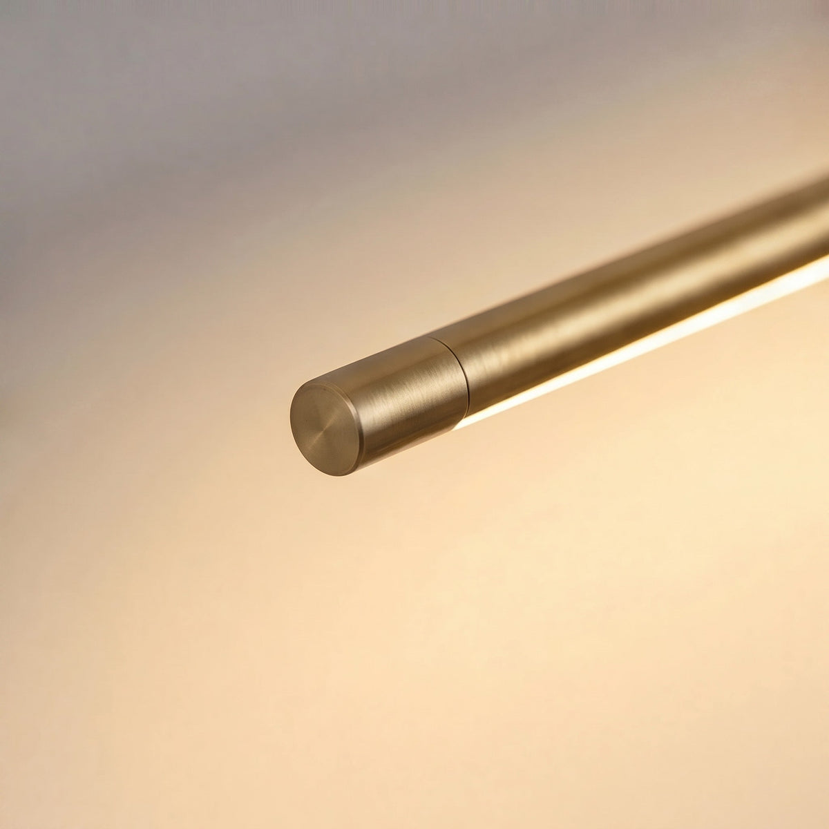 Minimalist Linear LED Vanity Wall Light IP44 69–127cm Gold, Black or Nickel