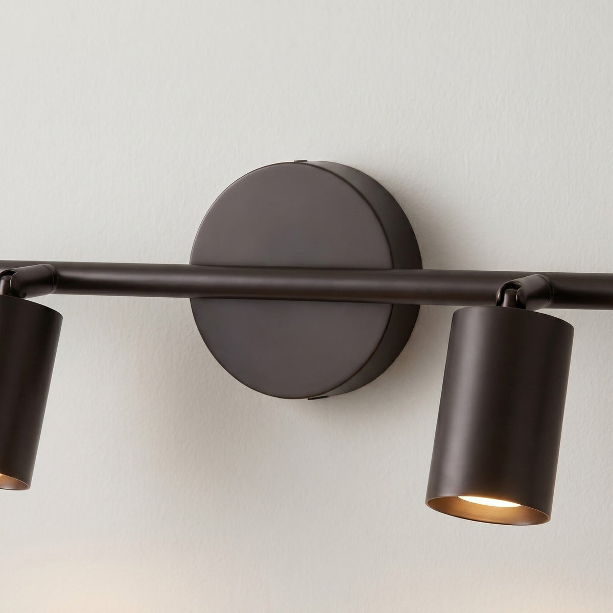 Brass Rotating Spotlight Wall Light GU10 1–4 Head 350° Wall or Ceiling
