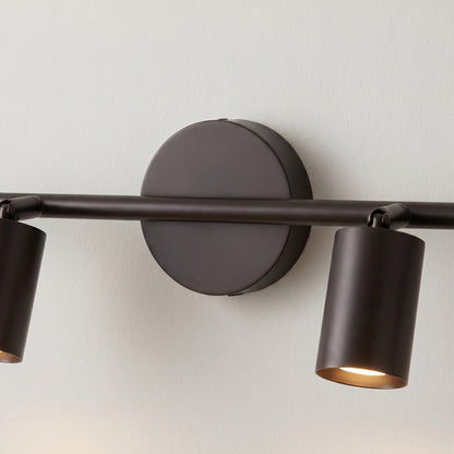 Brass Rotating Spotlight Wall Light GU10 1–4 Head 350° Wall or Ceiling