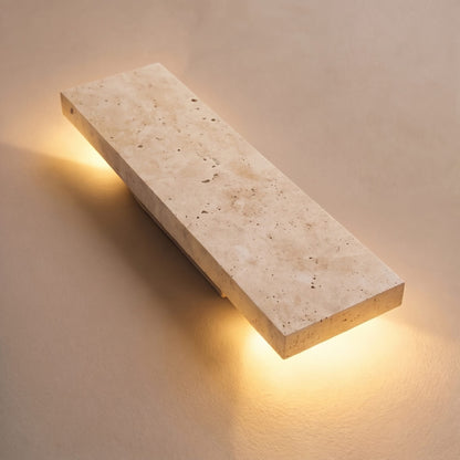 Modern Wall Light Outdoor Wall Sconce Wall Mounted Natural Stone Dimmable LED IP65
